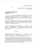 JUICIO DE IDENTIDAD ESCRITO INICIAL