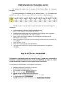 PRESENTACIÓN DEL PROBLEMA: DATOS