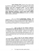 VIA DE CONTROVERSIA FAMILIAR POR ALIMENTOS