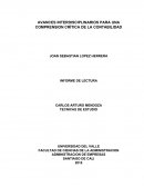 Avances interdisciplinarios para una comprensión critica de la contabilidad