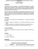 PROYECTO ARTESANÍA. PLAN DE TRABAJO
