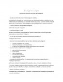 Metodología de la Investigación Cuestionario referente a los temas de investigación