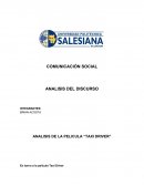 ANALISIS DE LA PELICULA “TAXI DRIVER”