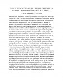 ENSAYO DEL CAPITULO 2 DEL LIBRO EL ORIGEN DE LA FAMILIA, LA PROPIEDAD PRIVADA Y EL ESTADO