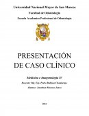 PRESENTACIÓN DE CASO CLÍNICO Medicina e Imagenología IV