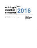 Antologia de educación