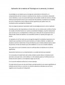 Aplicación de la materia de Psicología en lo personal y lo laboral