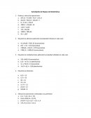 Actividades de Repaso de Matemática