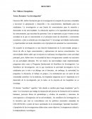 Resumen “La Investigación”