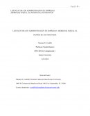 LICENCIATURA EN ADMINISTRACION DE EMPRESAS. ABORDAGE INICIAL AL MUNDO DE LOS NEGOCIOS