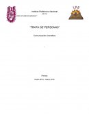 Trata de personas Comunicación Científica