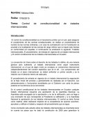 Control de constitucionalidad de tratados internacionales.