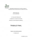 MAESTRO Y SU PRACTICA DOCENTE en el jardín de niños “fovissste”