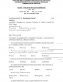 Tema de el Examen tecnologia enfasis industria textil