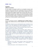 Enumera los diferentes aspectos o indicadores que se deben evaluar al finalizar esta actividad