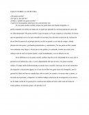 ENSAYO SOBRE LA ESCRITURA
