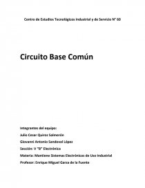 Circuito base comun. Página 1