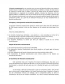 Conceptos y Concepciones del Derecho Constitucional