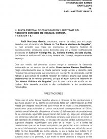 Contestacion demanda laboral, desconociendo al actor - Prácticas o  problemas - raulmtzg24