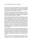 VIDA Y CONOCIMIENTO, CIENCIA Y TECNOLOGIA