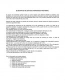 Finanzas y sustentabilidad. ELABORACION DE ESTADOS FINANCIEROS PROFORMA 2