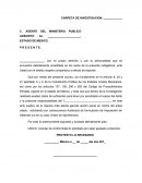 Escrito solicitando ejercite accion penal