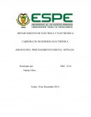 PROCESAMIENTO DIGITAL SEÑALES.