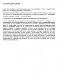 UNA GRAN ACTIVIDAD DE APLICACION