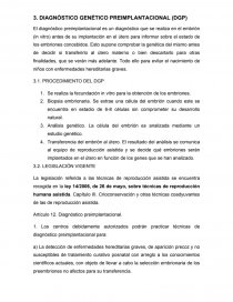 DIAGNÓSTICO GENÉTICO PREIMPLANTACIONAL (DGP). Página 1