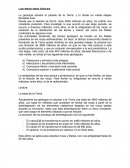 LAS ERAS GEOLÓGICAS el pasado de la Tierra