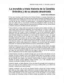 La increible y triste historia de candida Erendida y su abuela desalmada