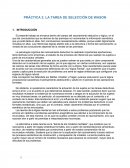 LA TAREA DE SELECCIÓN DE WASON : INTRODUCCIÓN