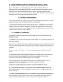 LÍNEAS PRINCIPALES DEL PENSAMIENTO DEL AUTOR.