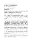 Fondos de pensiones y jubilaciones