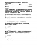 UN PROGRAMA DE INVESTIGACIÓN CIENTIFICA Y TECNOLÓGICA