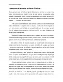 La esposa de la noche se llama Cristina...