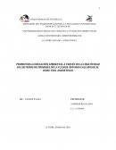 PROMOVER LA EDUCACIÓN AMBIENTAL A TRAVÉS DE LA CREATIVIDAD