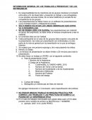 INFORMACION GENERAL DE LOS TRABAJOS A PRESENTAR Y DE LOS ENTREGABLES