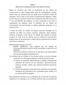 MEDIOS DE COMUNICACIÓN E INFLUENCIA SOCIAL