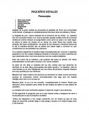 PEQUEÑOS DETALLES