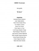 Monografía “El Amor”