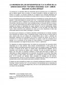 LA ANOREXIA EN LOS ESTUDIANTES DE 12 A 16 AÑOS