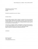 Solicitud de cancelación de servicio de internet