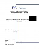 Reclutamiento, seleccion y negociacion