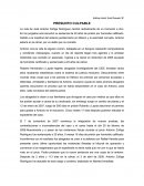 PRESUNTO CULPABLE OPINIÓN