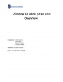 Zimbra se abre paso con OneView