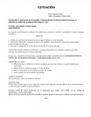 Como hacer cotización