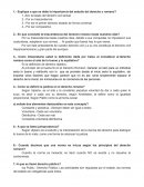 Cuestionario Derecho Romano 1