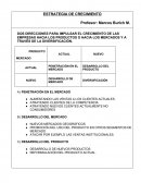 Estrategia de Crecimiento.