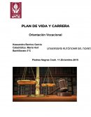 PLAN DE VIDA Y CARRERA ¿QUÉ QUIERO ESTUDIAR?